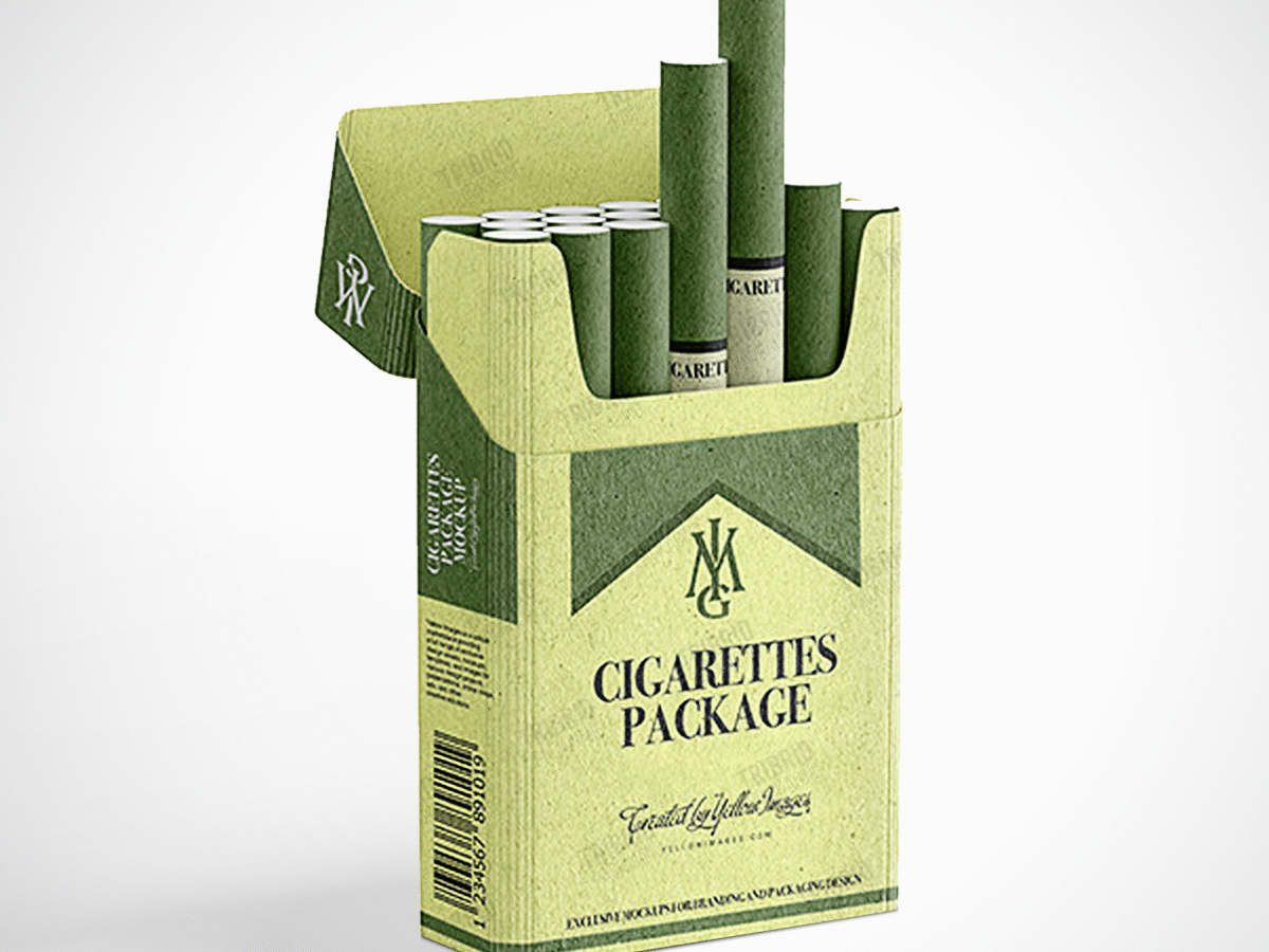 name on a green cigarette pack - Package of "Doral II" low tar menthol cigarettes, kings What's going on with cigarette