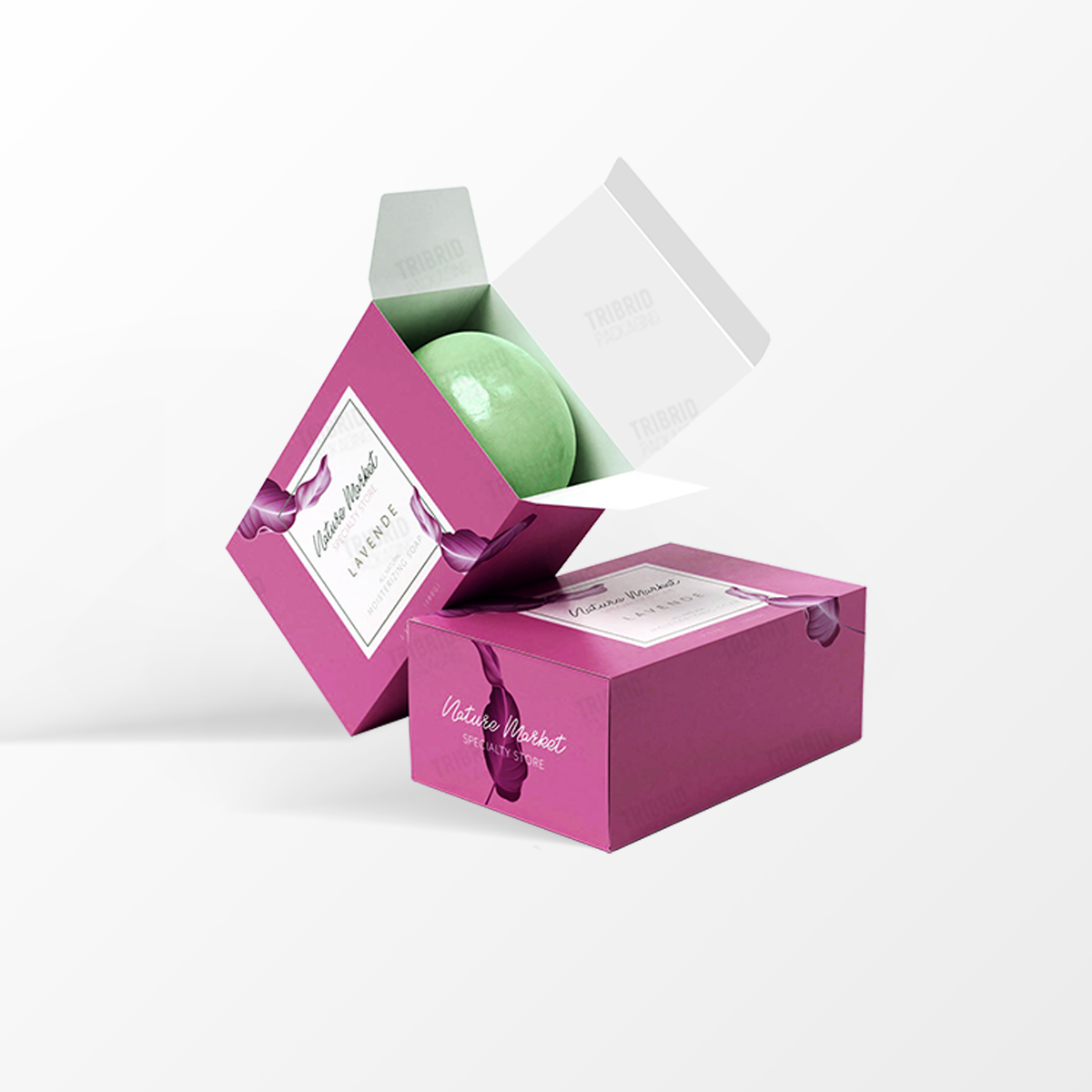 Library Box Branded Soap Gift Sets - Botanical PaperWorks